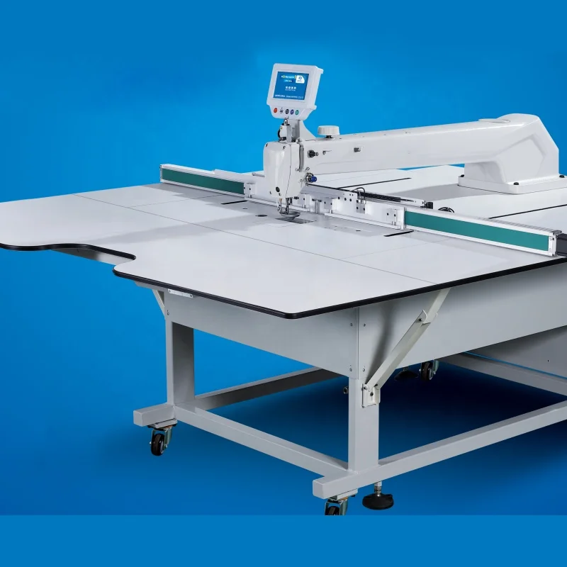 QK-RS90 Garment machinery fabric 90x130cm double screw automatic intelligent pattern sewing machine