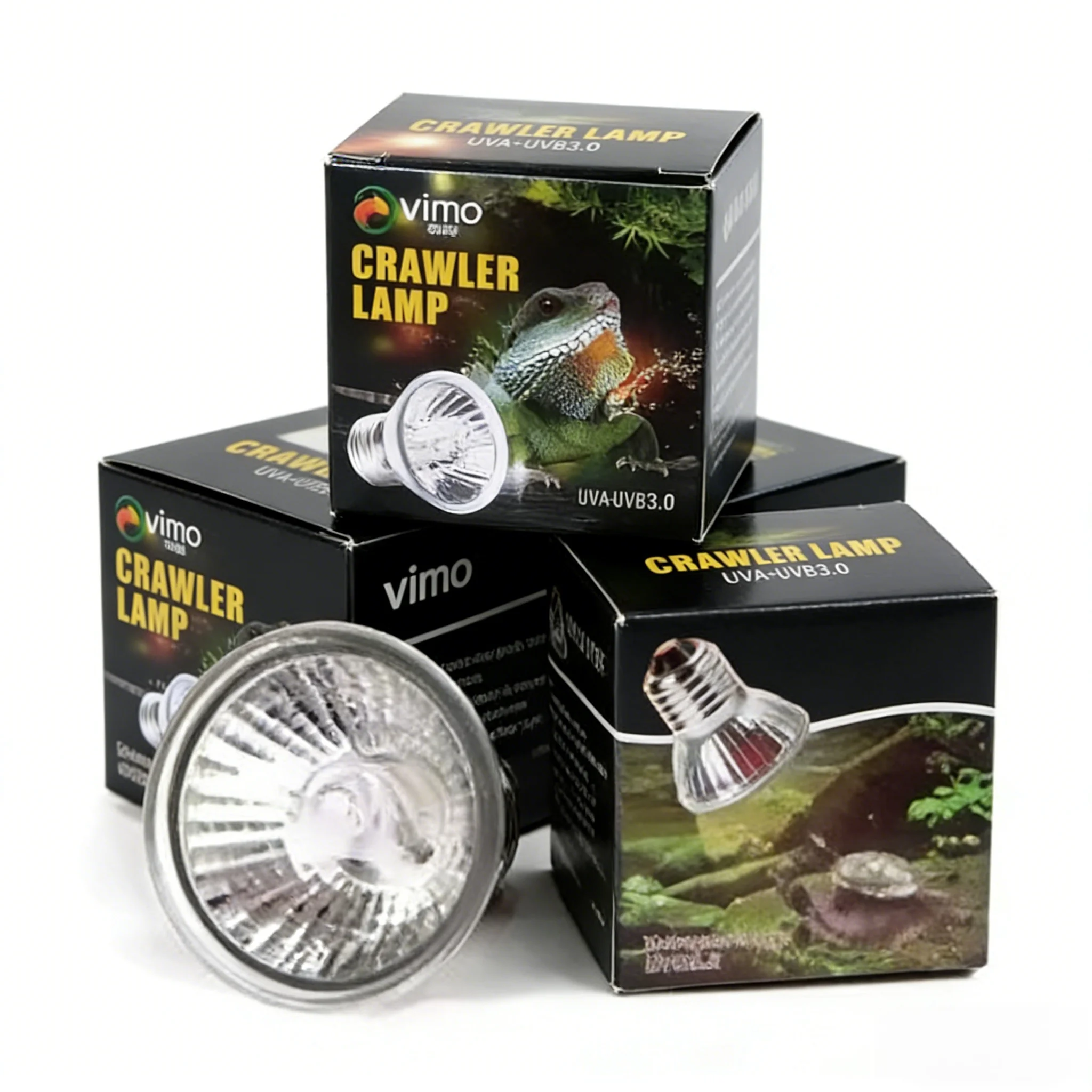 

1/2/5/10PCS UVA +UVB Reptile Heating Light Bulb 25/50/75W Snake Turtle Pet Full Spectrum Basking UV Light Bulbs For Amphibians