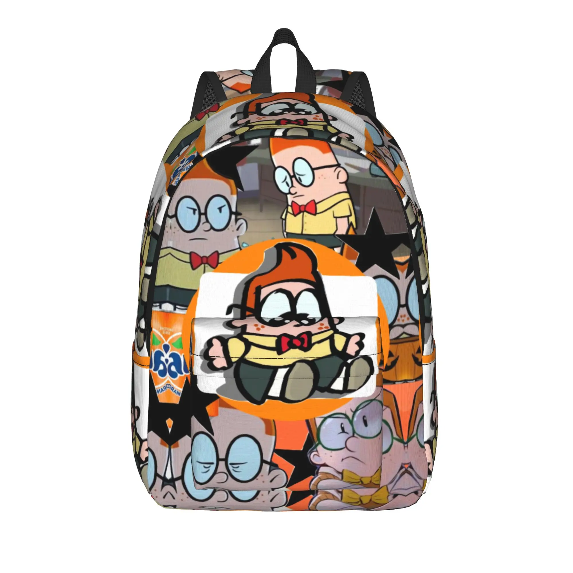 Captain Underpants Backpack  Travel Backpacks Teen Streetwear High School Bags Colorful Print Rucksack