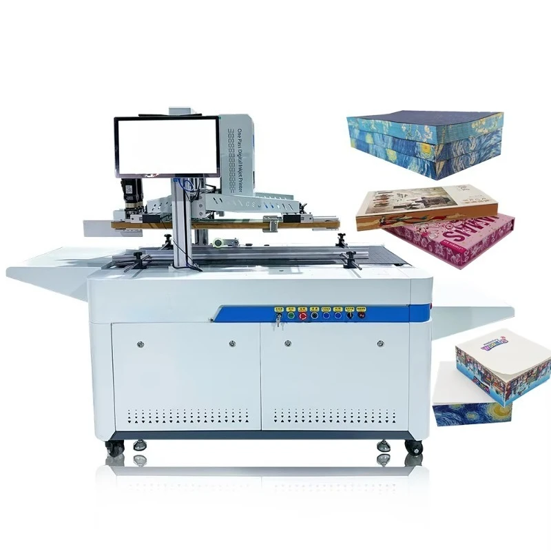 Colorful Book Edge Digital Printing Machine Sticky Note Inkjet Printer One Pass Printer