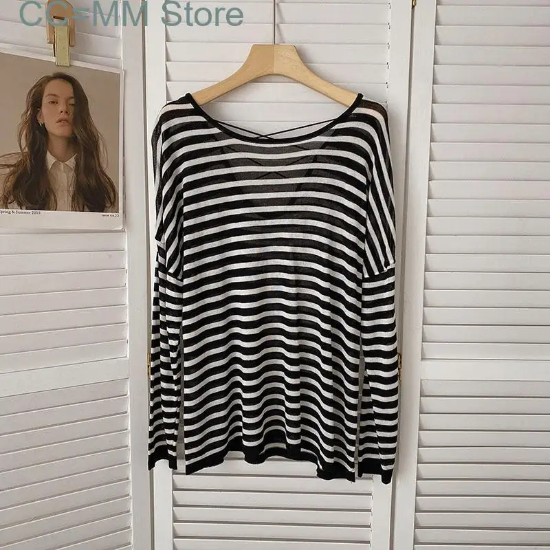 New Oversized T Shirt for Women Long Sleeve O Neck Korean Fashion Casual Top Ladies Basic Solid Elegant Tee Shirt