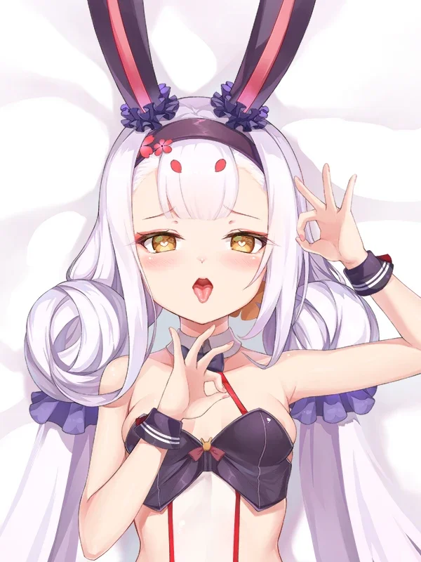 IJN Shimakaze Dakimakura Azur Lane Pillow Cover Hugging Body Pillow Cushion Case Otaku Full Body Pillowcase Home Bedding Decor