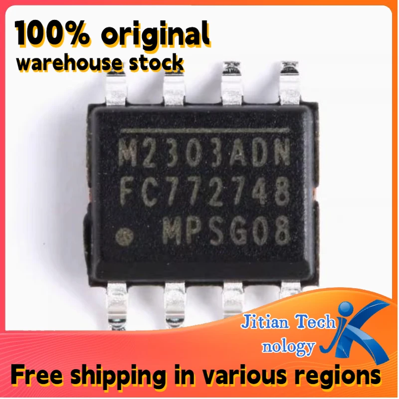 10PCS 100%Original New in Stock MP2303ADN-LF-Z M2303ADN SOIC-8 MP2303ADN High-Quality Electronic Component