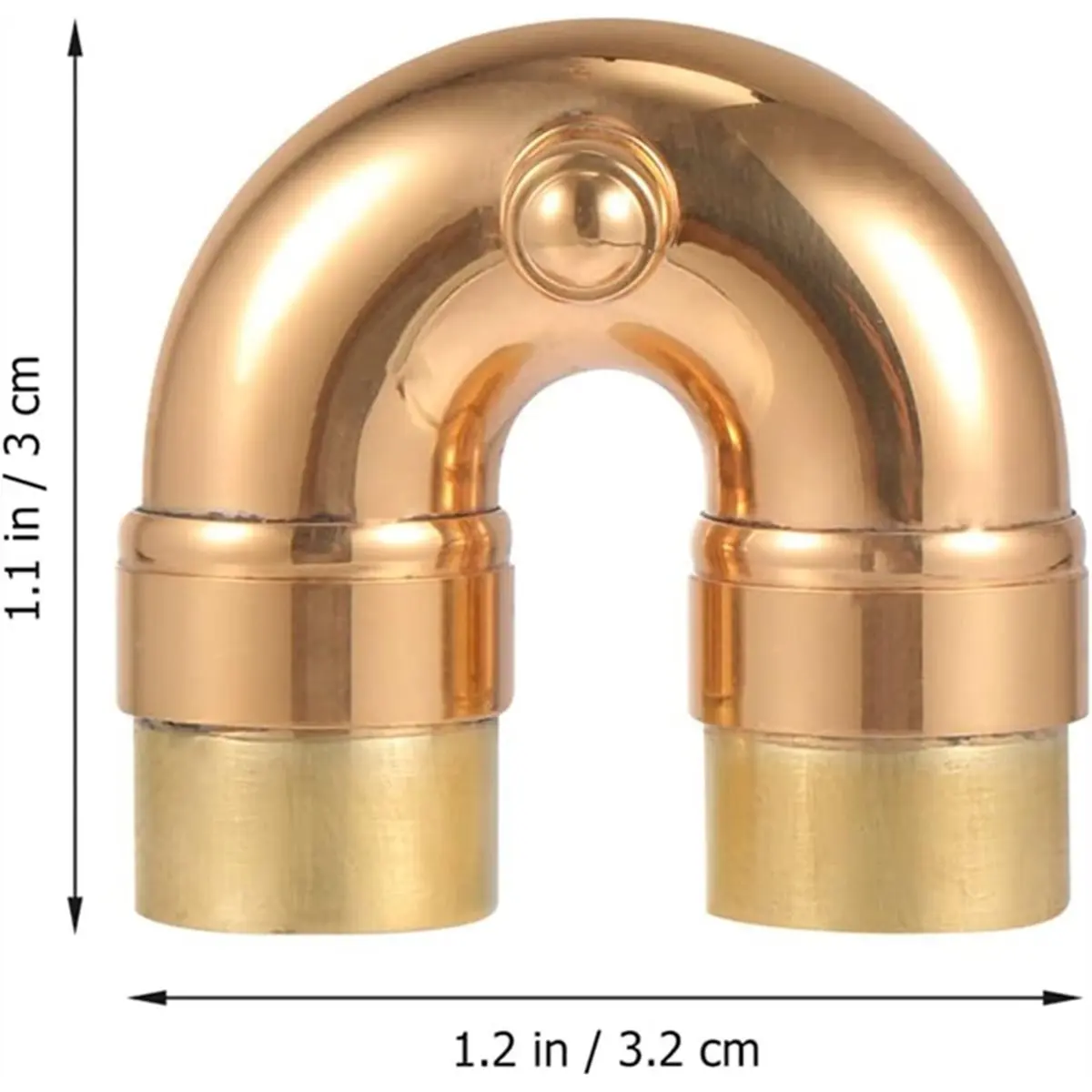 2026 New Brass Small Elbow Trumpet Neck Replacement Instrument Accessory for Players Trumpet Part for Improved Performance
