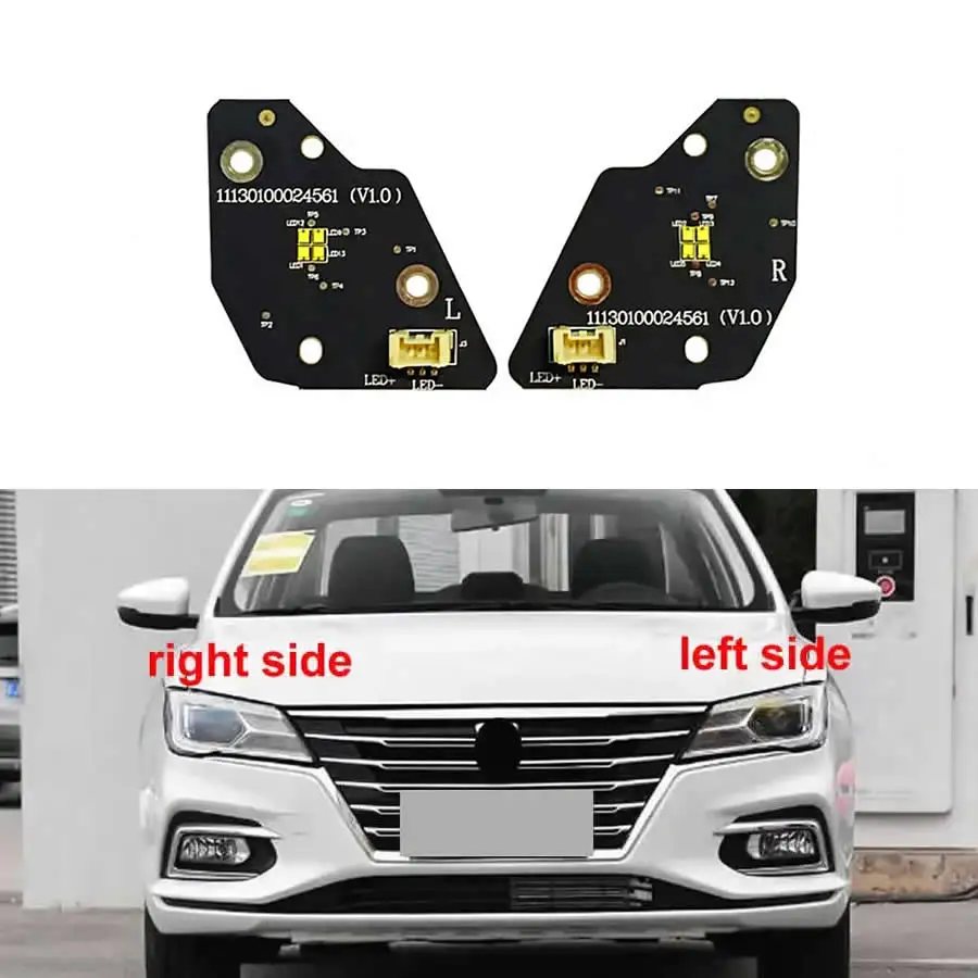 For Roewe I5 Ei5 2018 Headlight DRL LED Board Daytime Running Light Source Module Repair Kit Replacement Parts