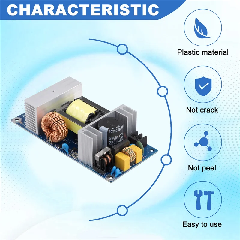 

Модуль питания от переменного тока 100-240 В до 24 В 12,5 А, переключатель переменного тока в постоянный ток, плата питания-B12B