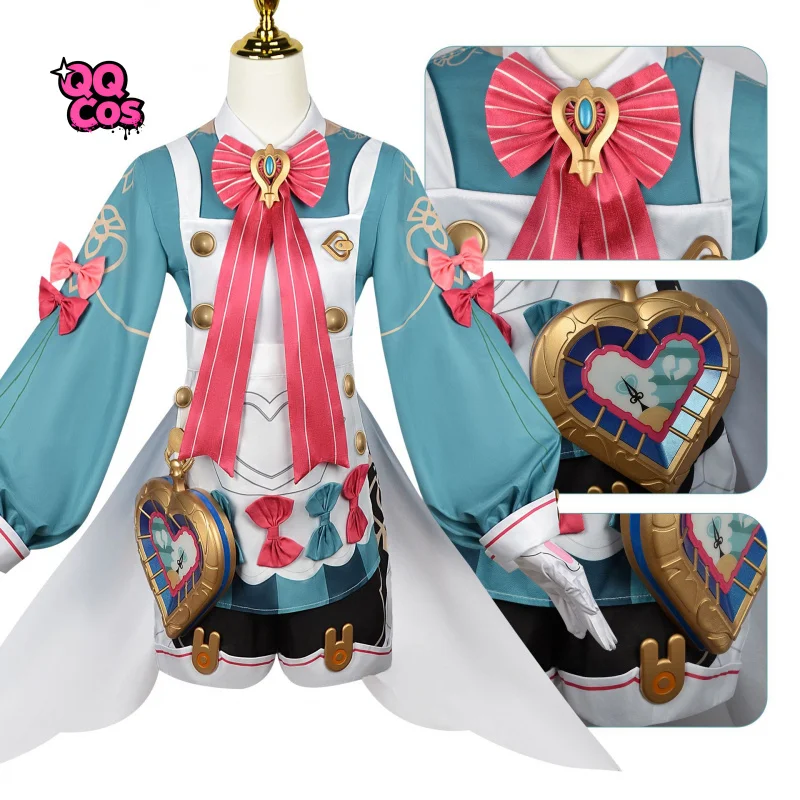 Genshin Impact Sigewinne Косплей Костюм Хэллоуин Карнавал Вечеринка Рождественская одежда для ролевых игр Одежда QQ Cos