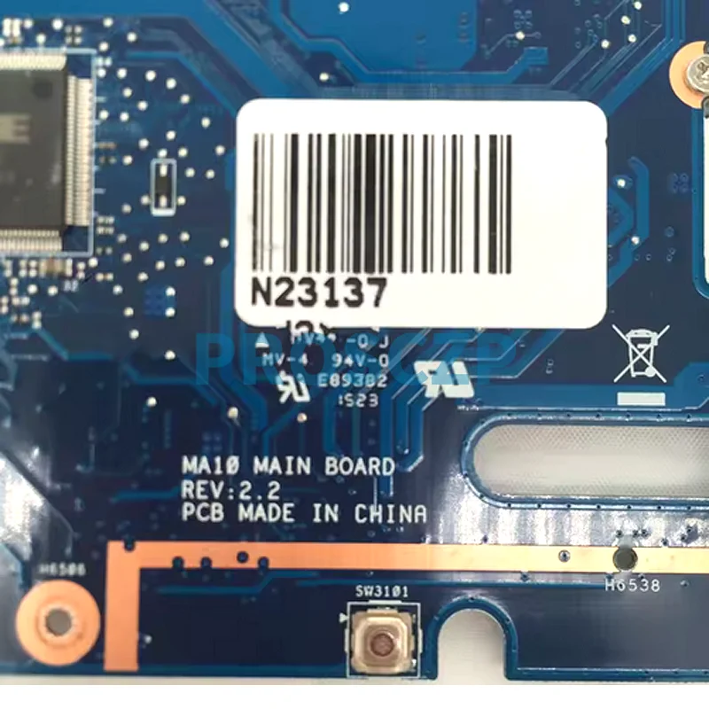 

For NB15 NB15T Laptop Motherboard H000080560 High Quality Mainboard Intel Celeron N2830 CPU MA10 Motherboa Pavilionrd 100%Tested