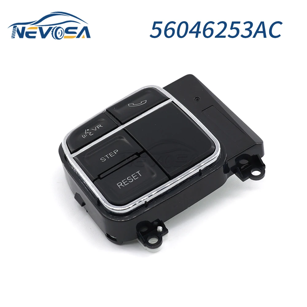 

NEVOSA 56046253AC Steering Wheel Odometer Switch For 2012-2018 Dodge Grand Caravan 2012-2016 Chrysler Town & Country