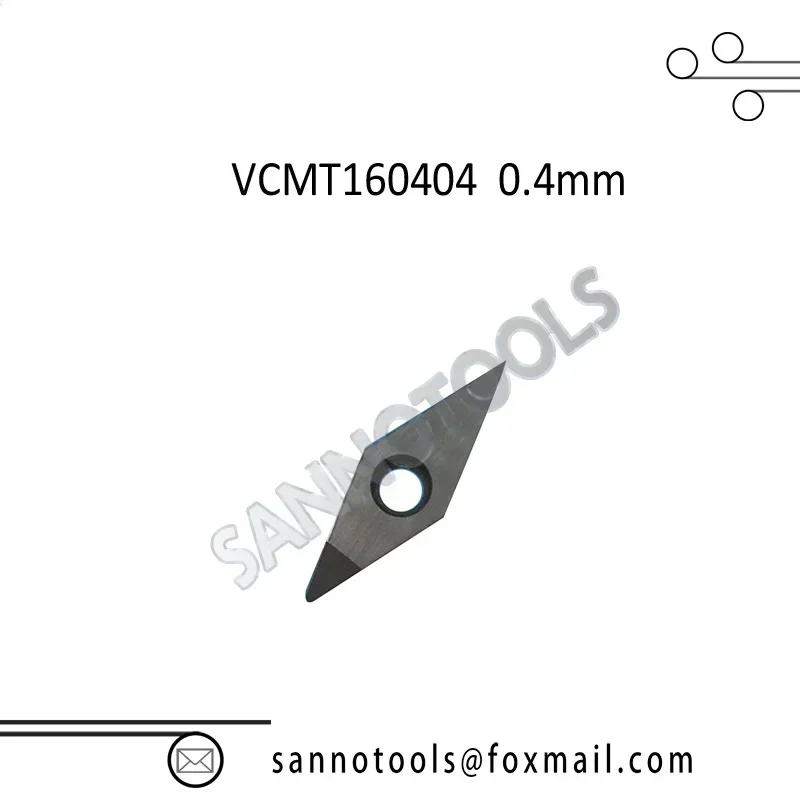 High Quality R0.2 Vcmt160402 / R0.4 Vcmt160404 / R0.8 Vcmt160408 Cbn Carbide Turning Inserts