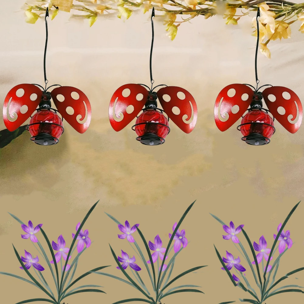 

Светодиодный металлический светильник с насекомыми, милая статуя, орнамент, лампа, имитация животного, солнечный свет, двор, балкон, крыльцо, украшение для сада