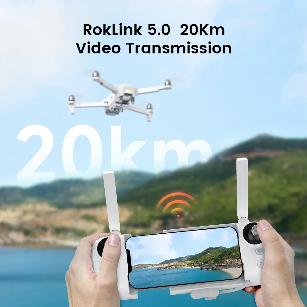 FIMI X8T Drone Thermal Infrared Lens Triple Camera Gimbal RokLink 5.0 20KM Transmission AI Super Night Video 4K GPS Quadcopter
