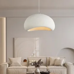 Nordic Wabi Sabi E27 Anhänger Lichter Esszimmer Schlafzimmer Kronleuchter Lustre Bar Auszusetzen Lampe Wohnkultur Loft Hängen Leuchte