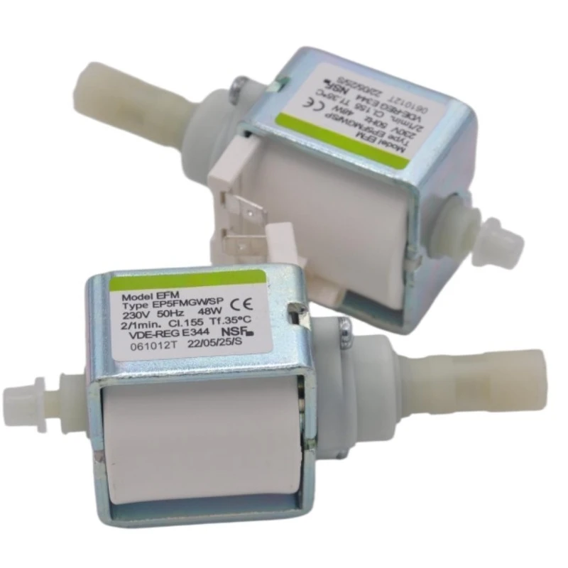 1Pc Suitable for ULKA Coffee Machine Accessories EP5FMGW/SP 48W 230V Coffee Machine Electromagnetic Pump EP5FMGW White