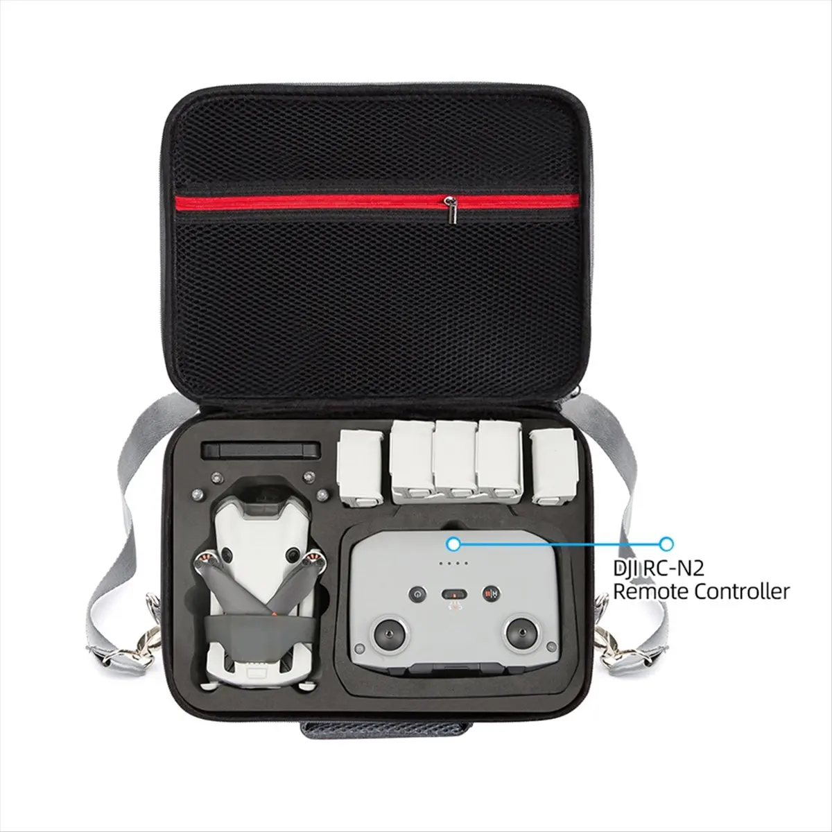 

For Mini 4 Pro Drone Shoulder Bag Hard Shell Travel Suitcase Portable Storage Handbag