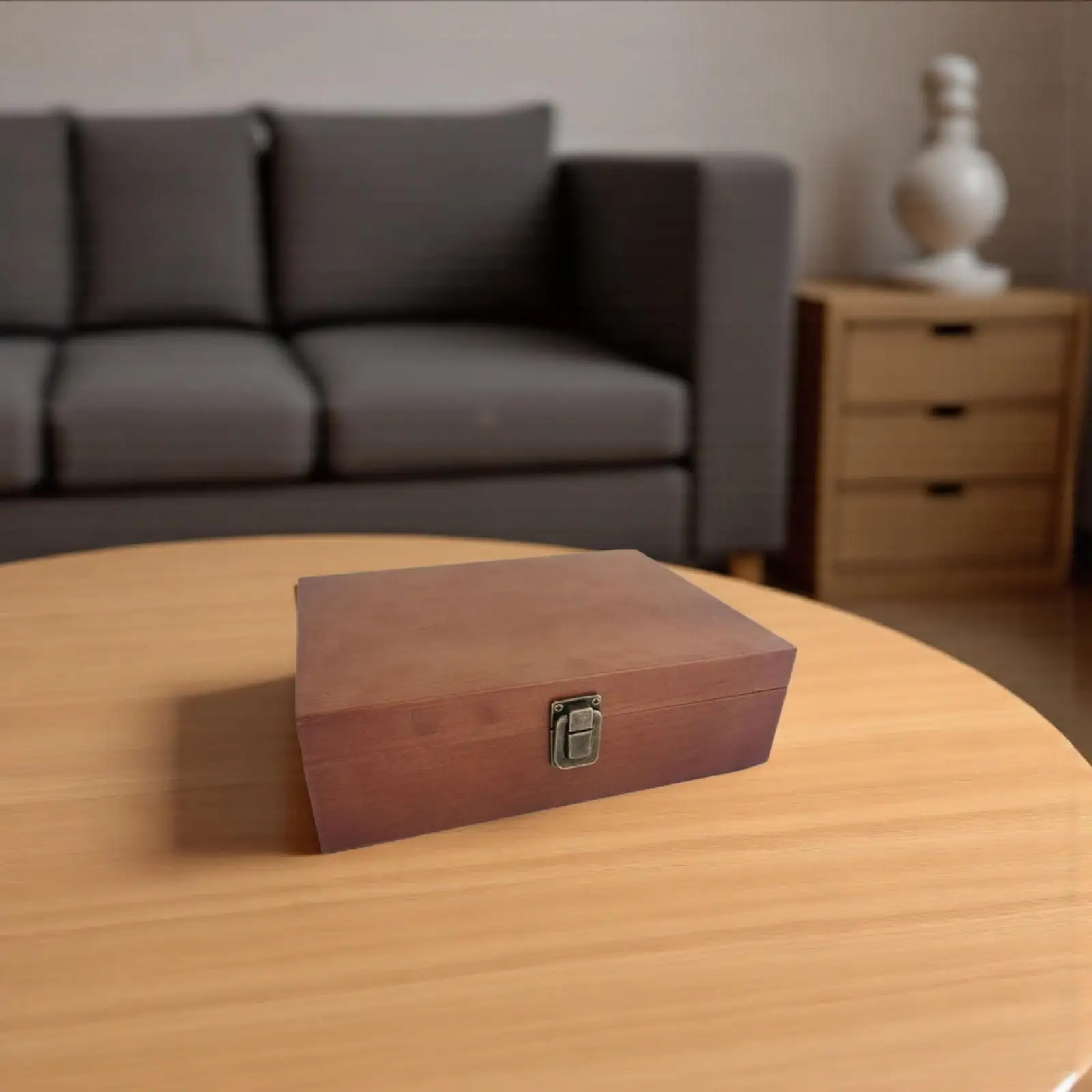 

Essential Oil Storage Box 5Ml Bottle Organizer Compact Wooden Case Travel-Friendly Oil Holder Scent Container Display