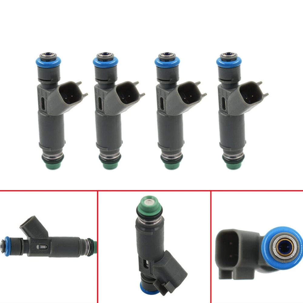 

Fuel Injectors Set 4Pcs 12582704 For 05-07 Chevrolet Saturn Pontiac 2.2 2.4 L4 Engine