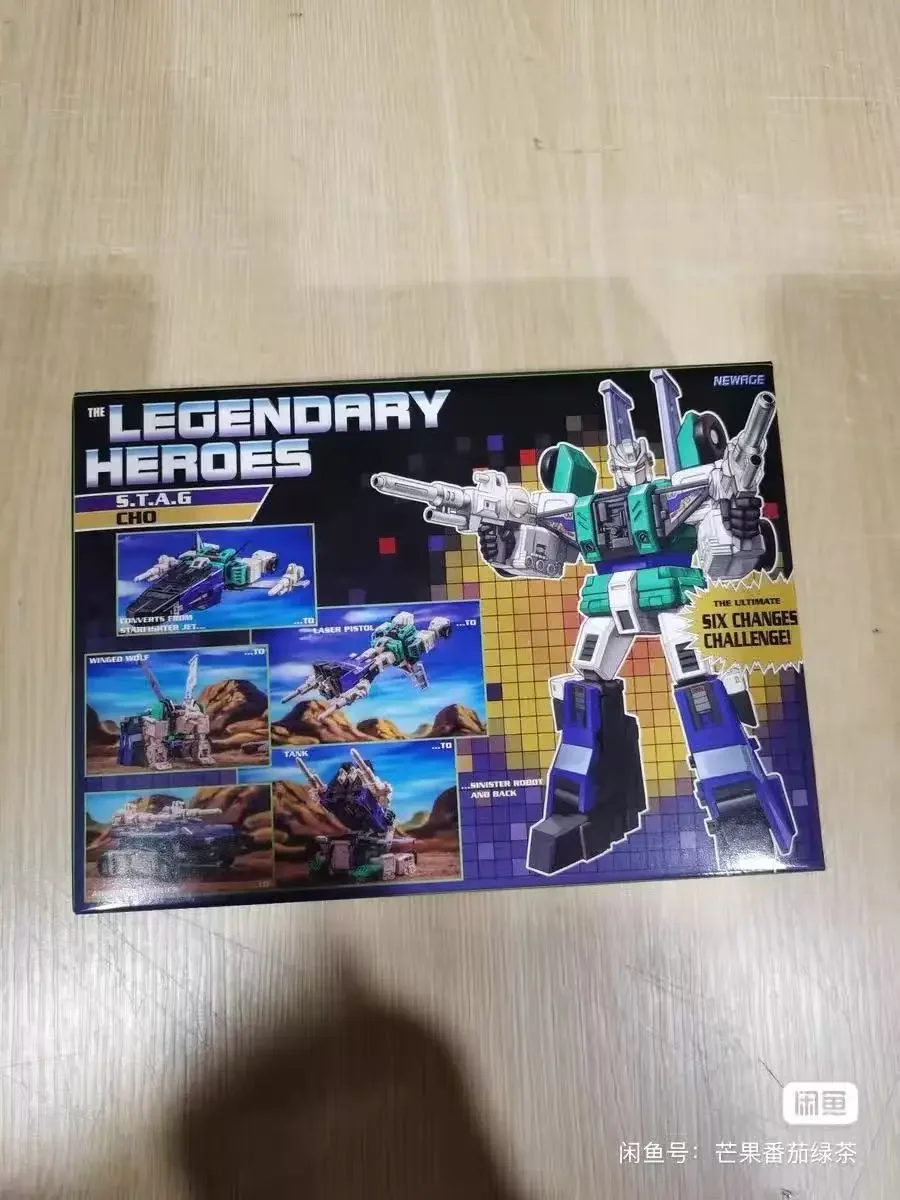 [Available] Newage NA H74 H74J H74EX CHO Sixshot G1 Action Figure Toy with Box Gift Collection