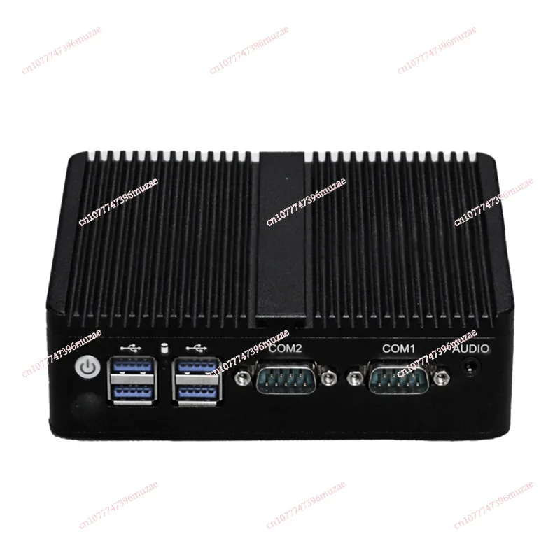 N2830 Embedded mini Industrial computer Host dual network port fanless industrial edge computer box