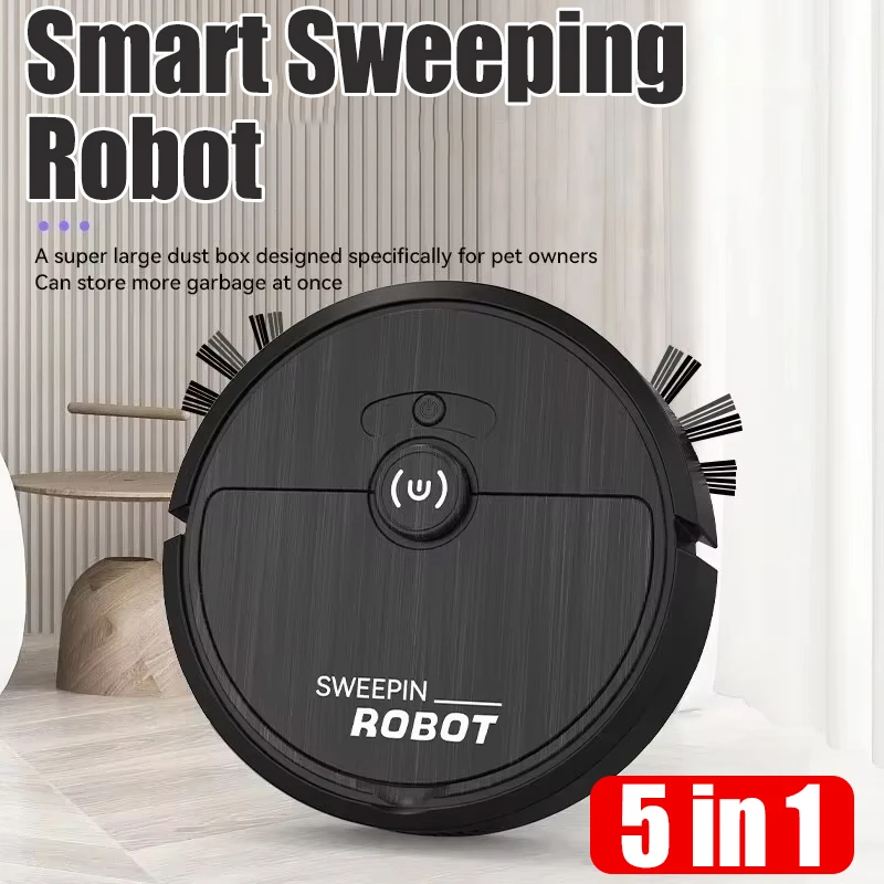 Intelligent Electric Sweeper Home Sweeping Robot Wet and Dry Remote Control Sweeper Suitable for Carpeted Bedrooms