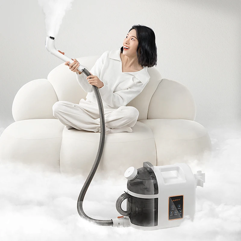 Garment Steamer Steam Vacuum Cleaner Household 12000Pa High Temperature Fabric Sofa Carpet Mattress Cleaning Machine