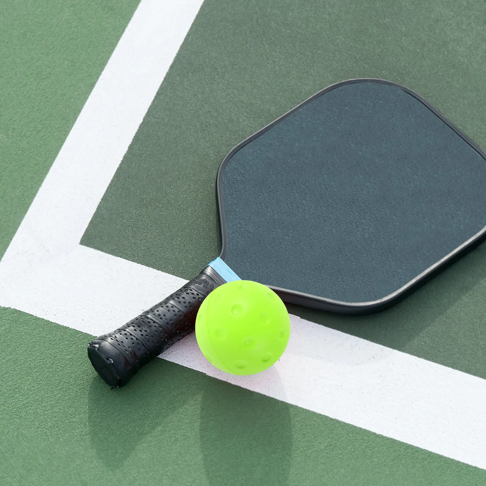 

Набор из 74 мм бесшумных мячей для пиклбола: мягкие полиуретановые мячи для тихих тренировок в помещении, шумопоглощающие мячи для пиклбола на открытом воздухе, набор для тренировок