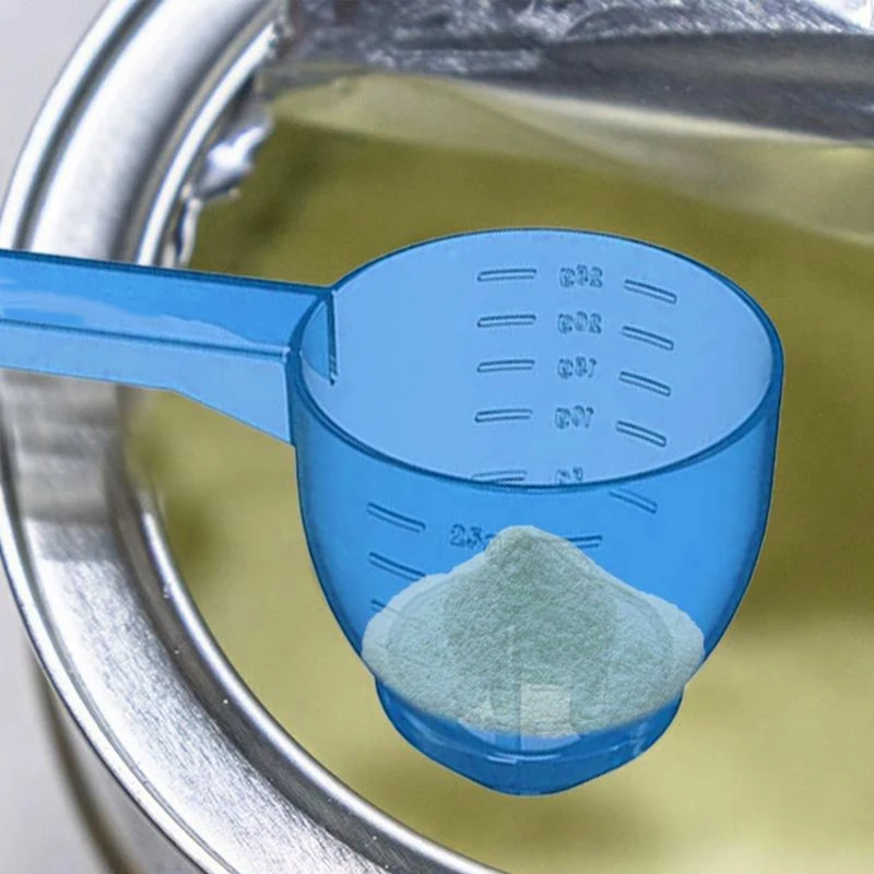 Kitchen Measuring Scoop,Convenient Measuring Spoon, Spill-Proof Portable Leaky Single Measuring Spoon With Scale