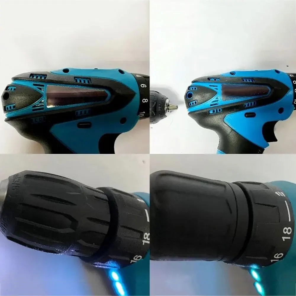 Imagem -05 - Elétrica Cordless Screwdriver Broca Driver Recarregável Broca Impacto sem Fio Mini Bateria de Lítio Carregamento Broca de Mão ue Eua Plug