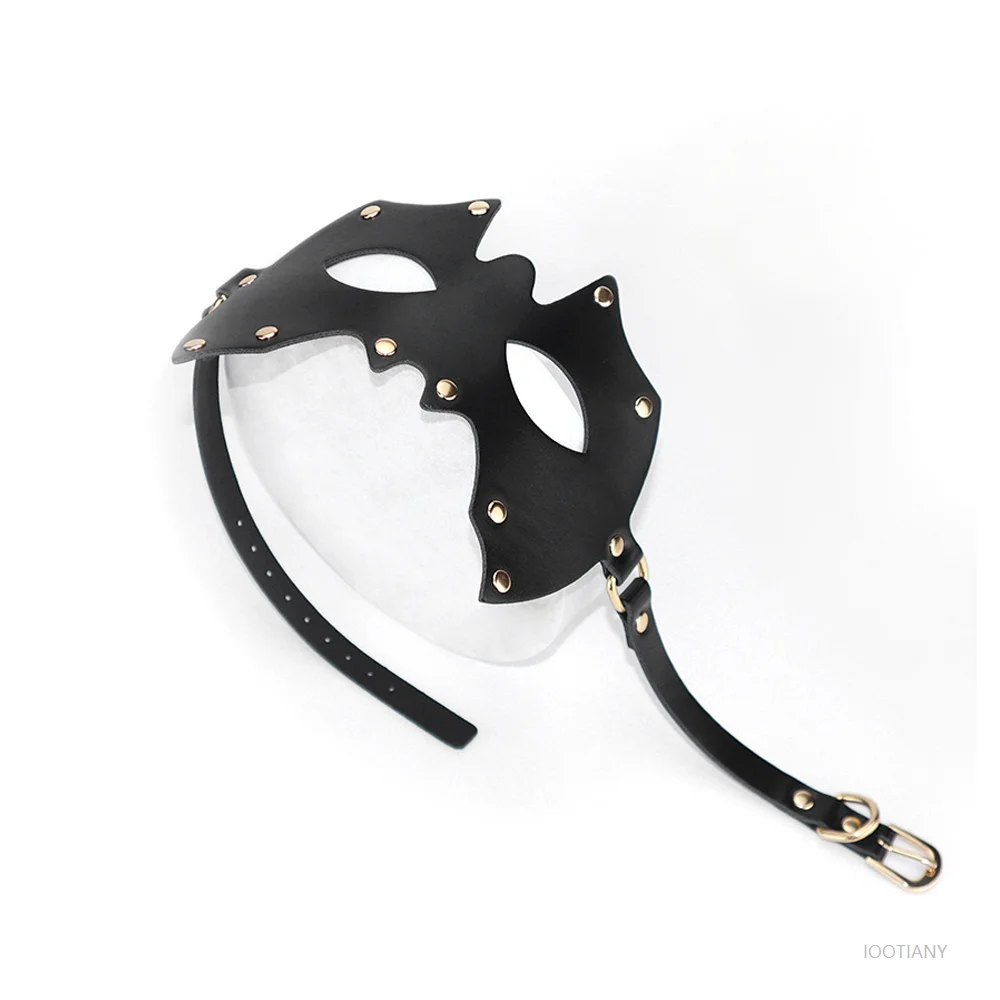 مثير تأثيري قناع الكبار Sm بو الجلود قناع هالوين زي اكسسوارات الحفلات كرنفال بار الزي زي حفلة شخصية الدعامة