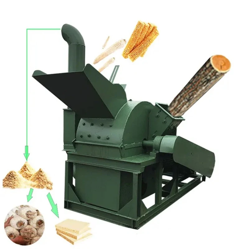 

Wood Crusher for Industry Wood Pallet Crusher Machine Diesel Wood Crusher Mobile