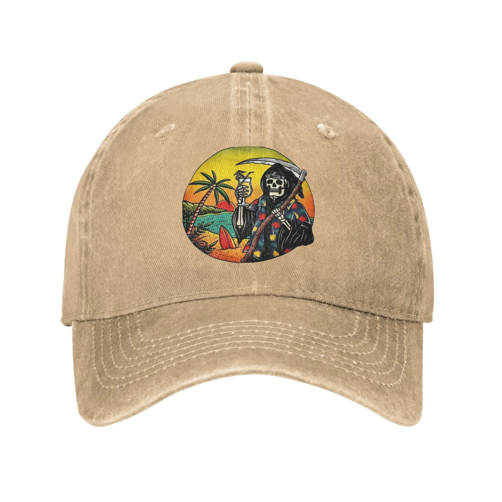 Forward Observations Group Baseball Caps Classic Distressed Denim  Sun Cap Unisex Outdoor Workouts Adjustable Hats Cap