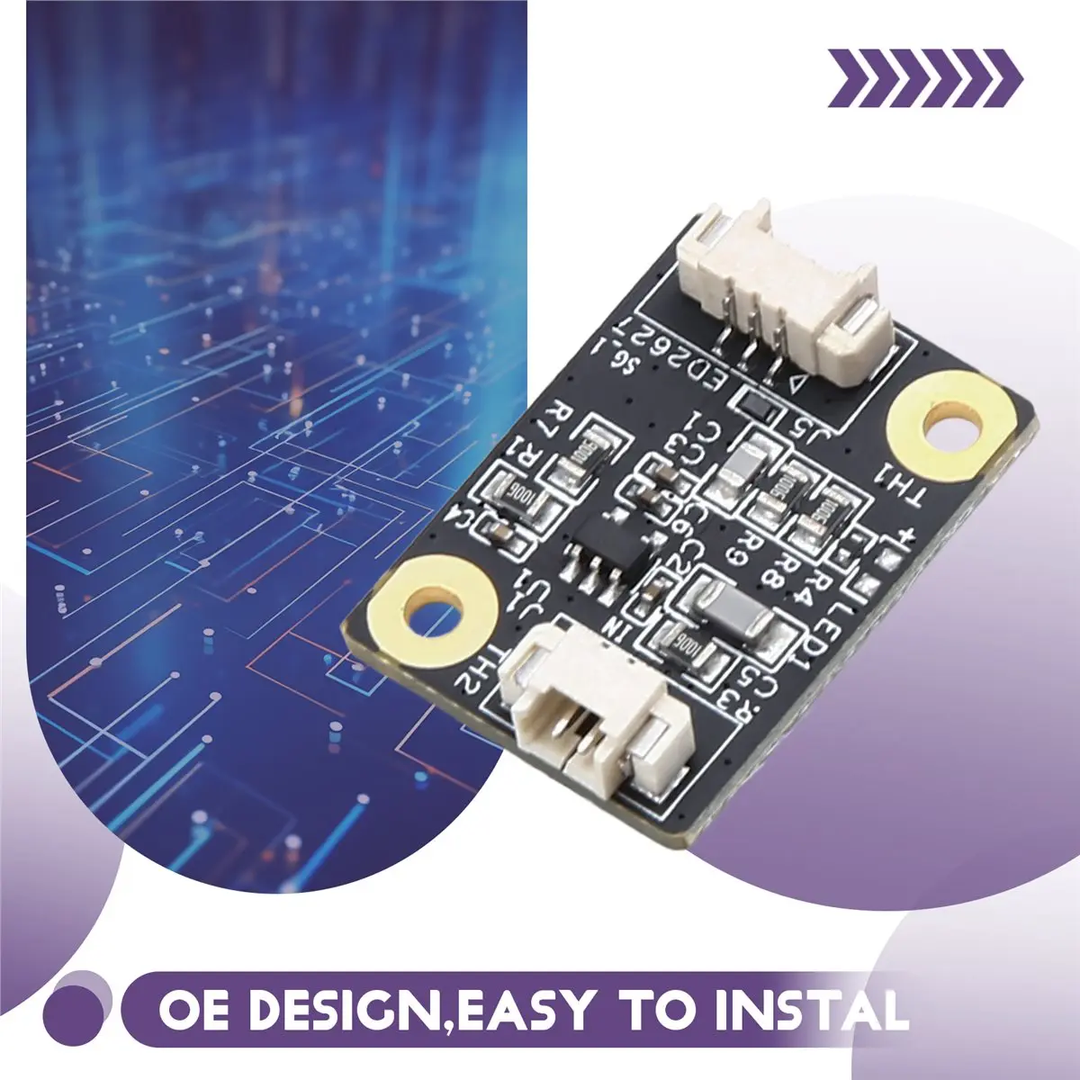 A08I For Bambu Lab 3D Printer Accessory Hot Bed Following Small Board [Universal for X1/P1 Series]