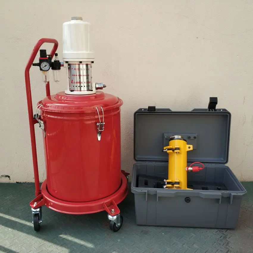 Wire Rope Lubrication System for OEM Customization Wire Rope Lubricator Set for Industrial Crane Elevator Mining Hoist Cable