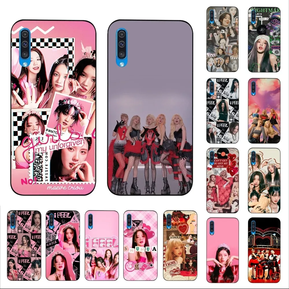 Music-DLE-s girls Phone Case For Samsung A 10 11 12 13 20 21 22 30 31 32 40 51 52 53 70 71 72 73 91 13 shell