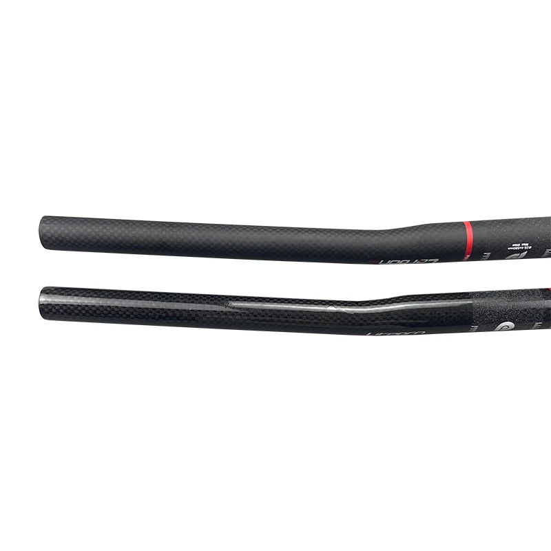 Folding bicycle straight handlebars 25.4x580mm Ultra-light carbon fiber handlebars horizontal handlebars 3k matte/3k glossy