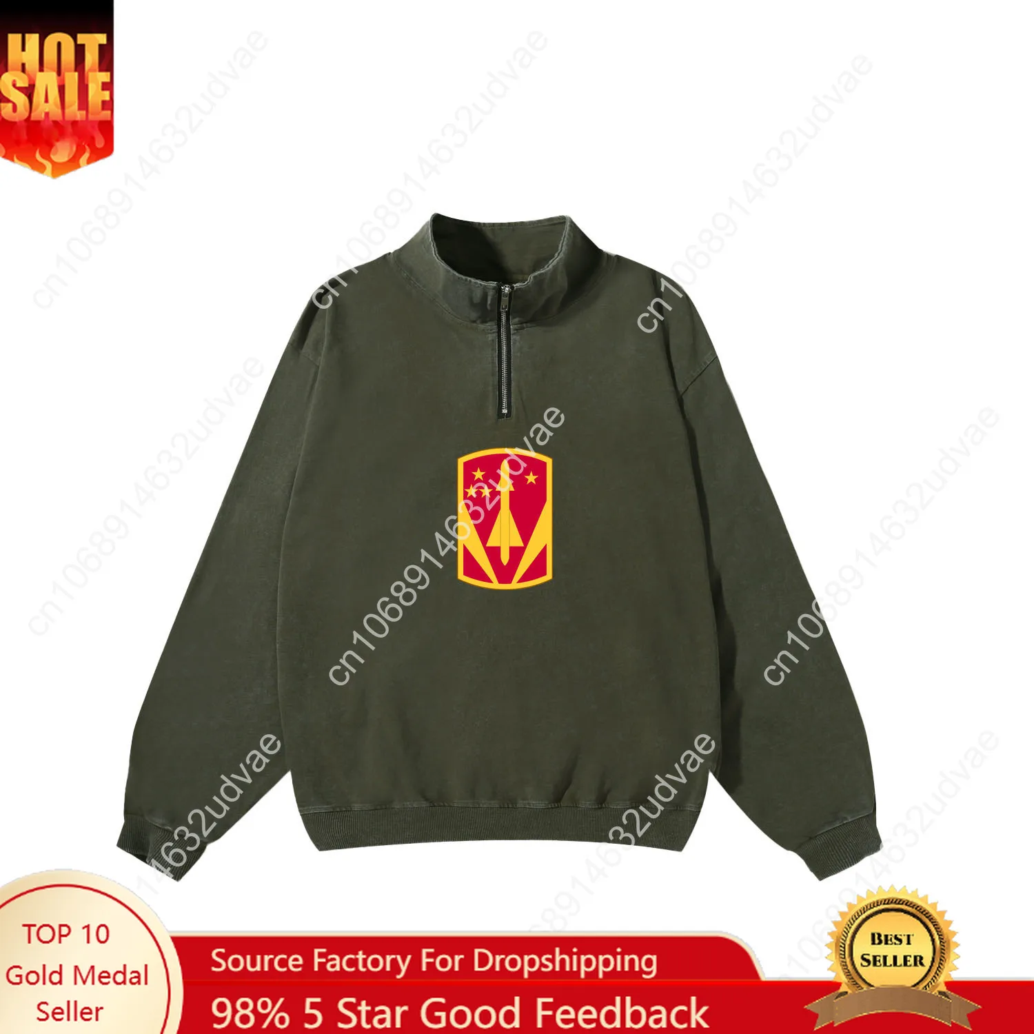 

31st Air Defense Artillery Brigade Patch Retro Sweatshirt Man Woman Teenager Vintage Pullover Half Shirt Custom Sleeved Tshirt