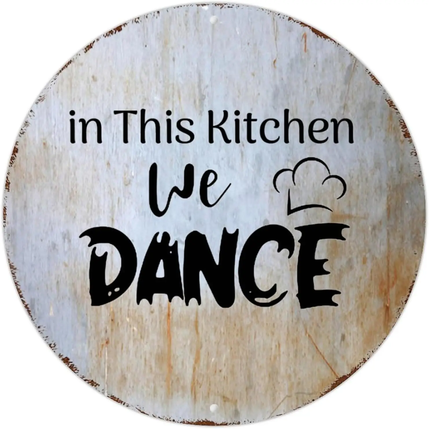 G1، Mighun في هذه المطبخ نحن نرقص علامات القصدير المعدنية المستديرة يسوع إقتباس جدار معدني الفن جدار تسجيل لوحات الحائط جدار المزرعة