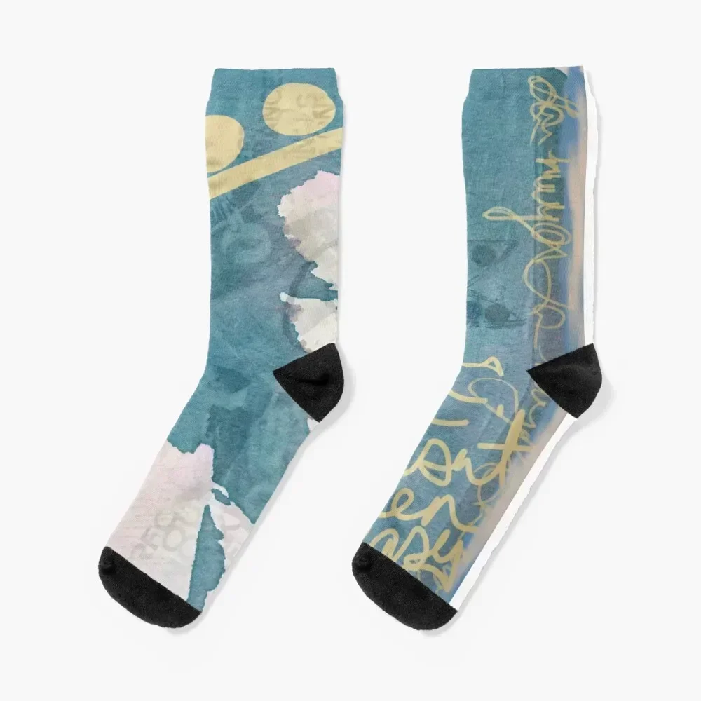 

Crystal Stair Socks designer christmas stocking Non-slip Man Socks Women's