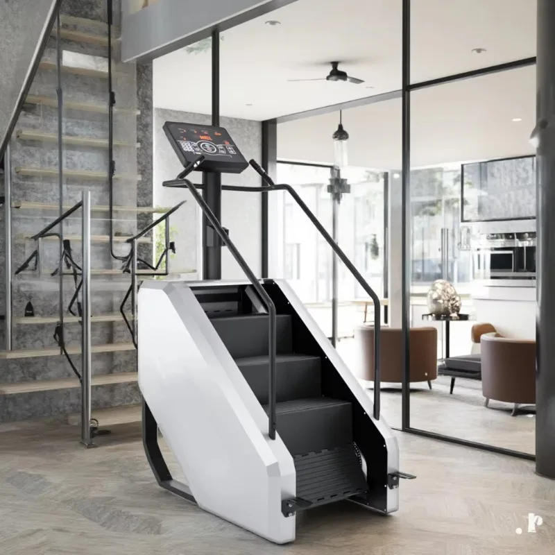 

Stair Climber Machine - Heavy Duty Stepper For Gym & Home Cardio Training Sturdy For Intense Workouts Recommended