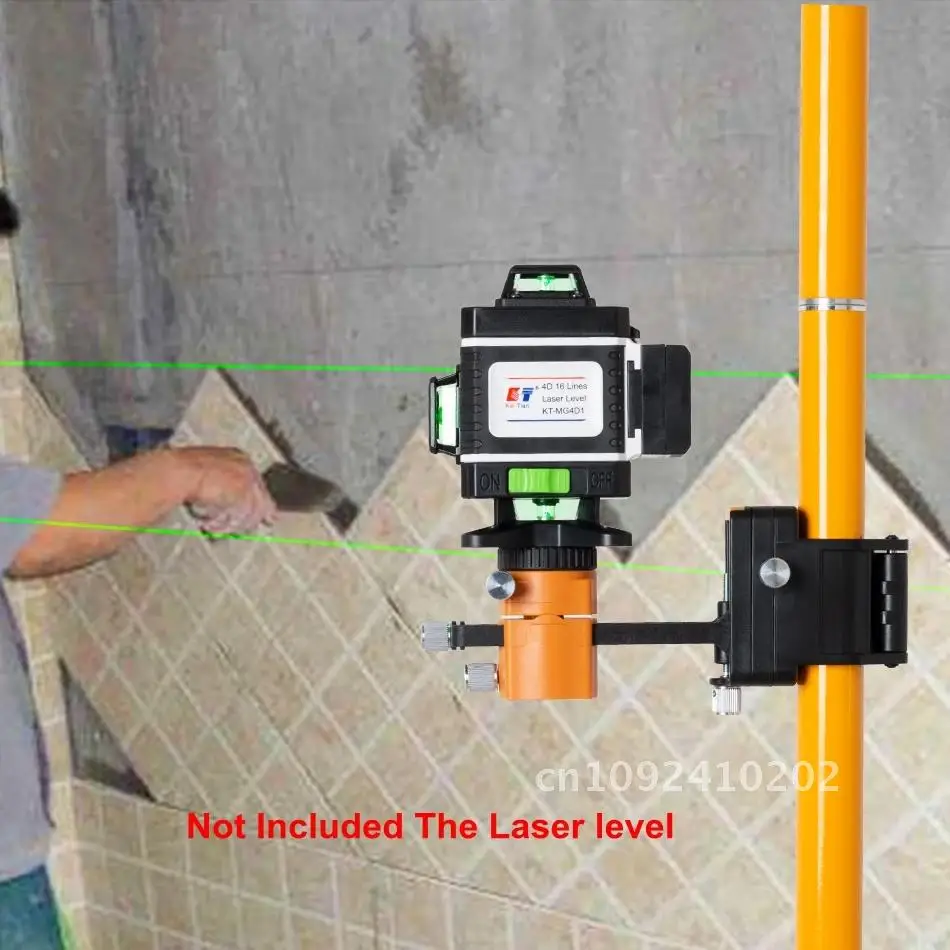 KaiTian 4.22M Laser Level Extend Telescopic Rod Support Powerful Line Levels Nivel Multi-Functional Green 360 Bracket Lasers For