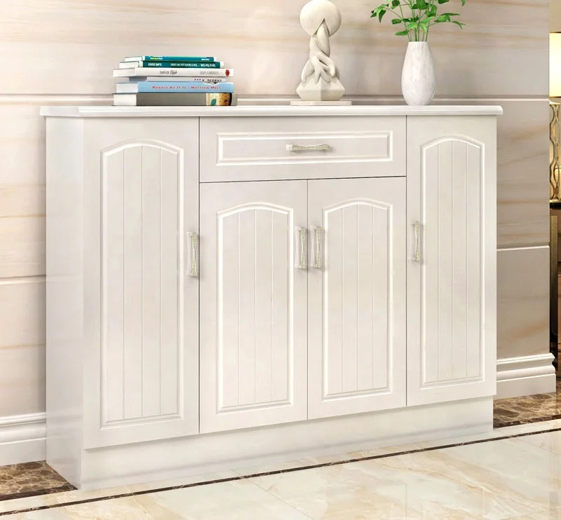 modern Shoe Cabinet Multi-functional European foyer cabinet living room simple locker ultra-thin entrance cabinet