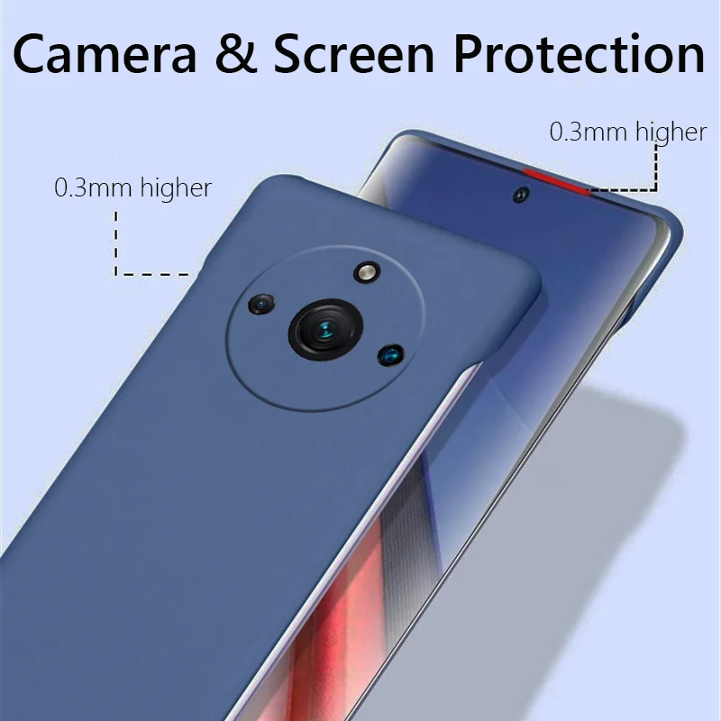 For Realme 11 Pro Plus Ultra Slim Frameless Skin Matte Hard PC Back Cover For Realme10 Pro+ Plus 5G ShockProof Borderless Cases