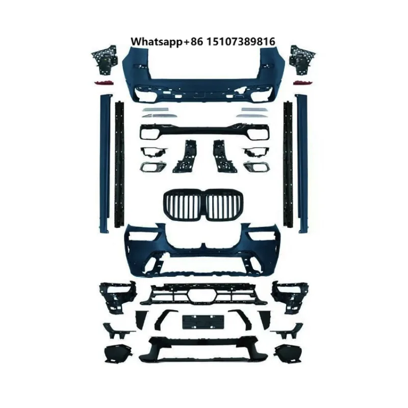 New High Quality Sport Style Body Kits Front Rear Bumpers Side Skirts Grilles Plug+Play Bolt-On for X7 G07 2019-2025