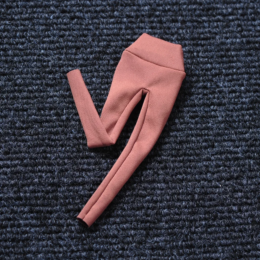 Lunghezza pantaloni 11 cm Pantaloni da lavoro Pantaloni stile casual Pantaloni da yoga Vestiti Modello Soldato femminile Action Figure Corpo Bambole Giocattolo