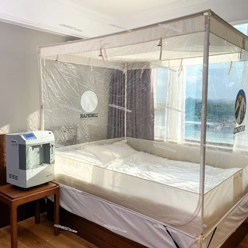 Longfian Hypoxic Training 9%-20.9% مولد Hypoxia باستخدام خيمة النوم على السرير