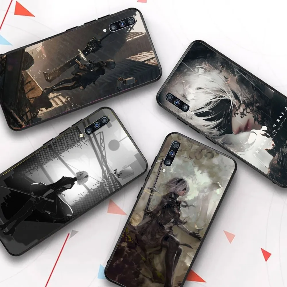 N-NieR Automata Phone Case For Samsung A 10 11 12 13 20 21 22 30 31 32 40 51 52 53 70 71 72 73 91 13 shell