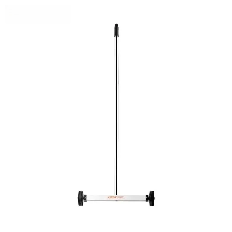 

Magnetic Sweeper with Wheels 15inch Mini Magnetic 8 lbs Pickup to Pick Up Nails and Screws Easy Cleanup of Workshop Garage