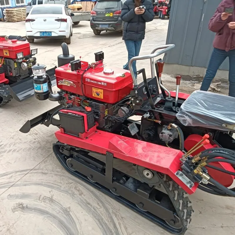 All-purpose Crawler Farm Machinery With Various Agricultural Tools And Furrowers