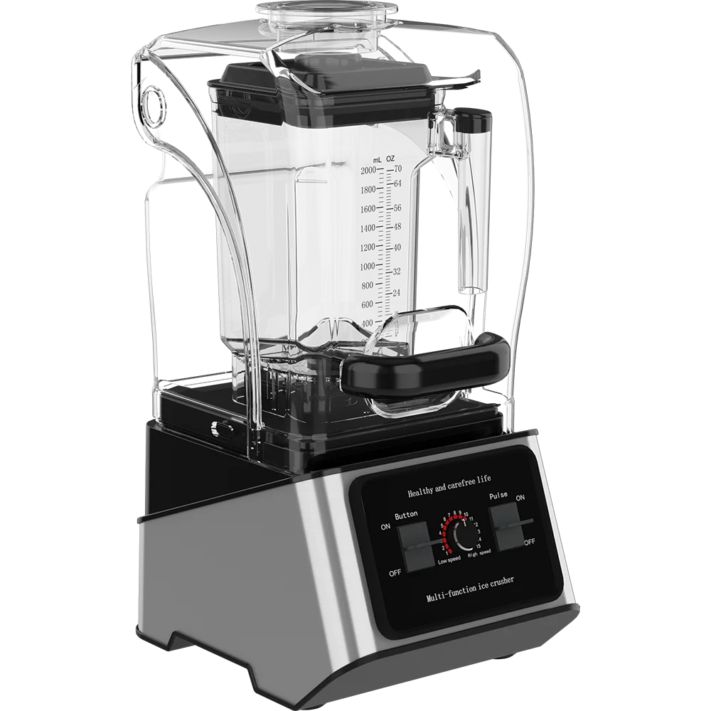Factory Wholesale Soundproof Multi-functional Commercial Electric Mixer Fresh Fruit High Speed Touchpad Juice Mixer Blender