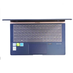 OVY-cubiertas de teclado para ASUS zenbook 13 UX333 UX333FA UX333FN UX333F, protector de ordenador portátil de TPU transparente de 13,3 pulgadas, a prueba de agua